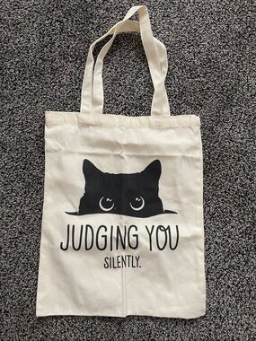 Black Cat Tote Bag